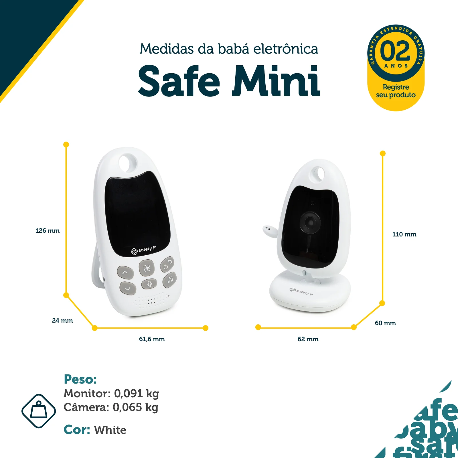 Babá Eletrônica Safe Mini - Image 14