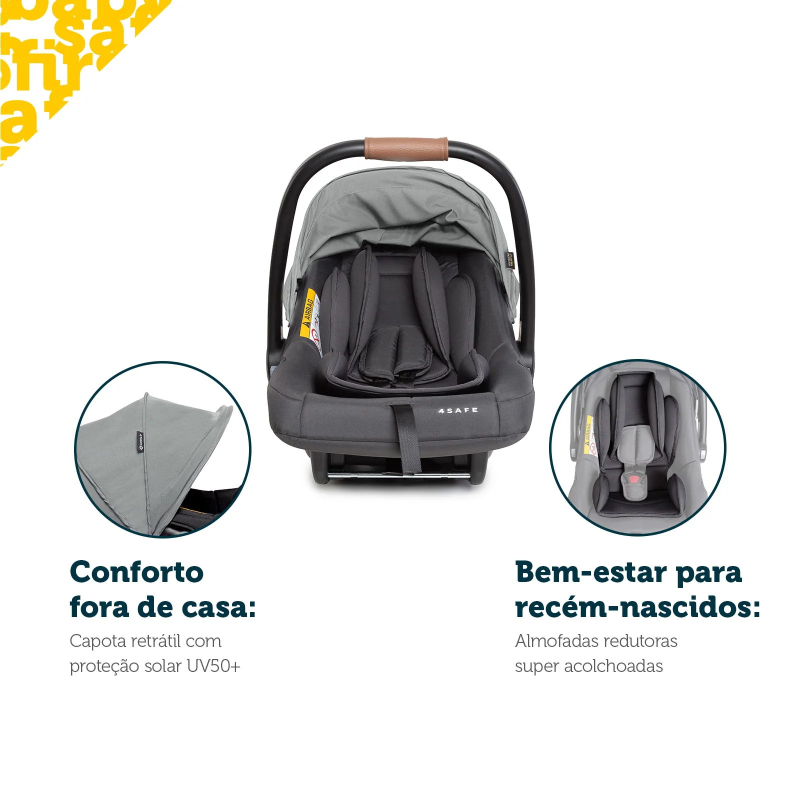 Bebê Conforto 4Safe com Base Isofix - Image 3