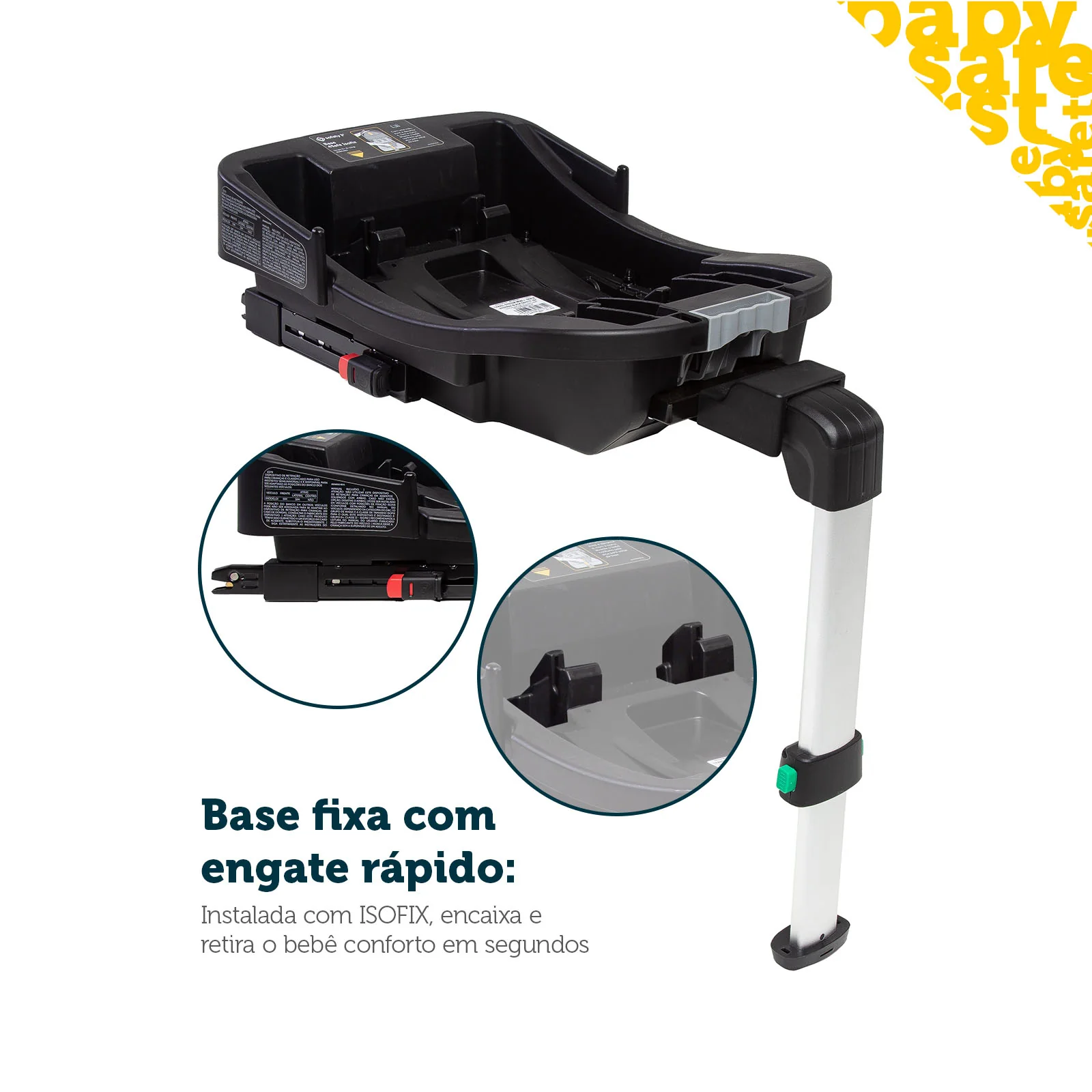 Bebê Conforto 4Safe com Base Isofix - Image 4