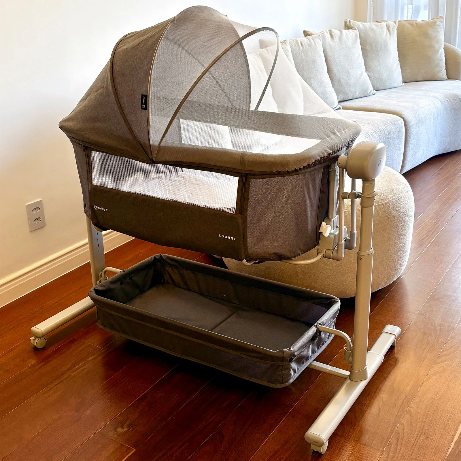 Berço Co-bed Lounge Balanço Automático - Image 11