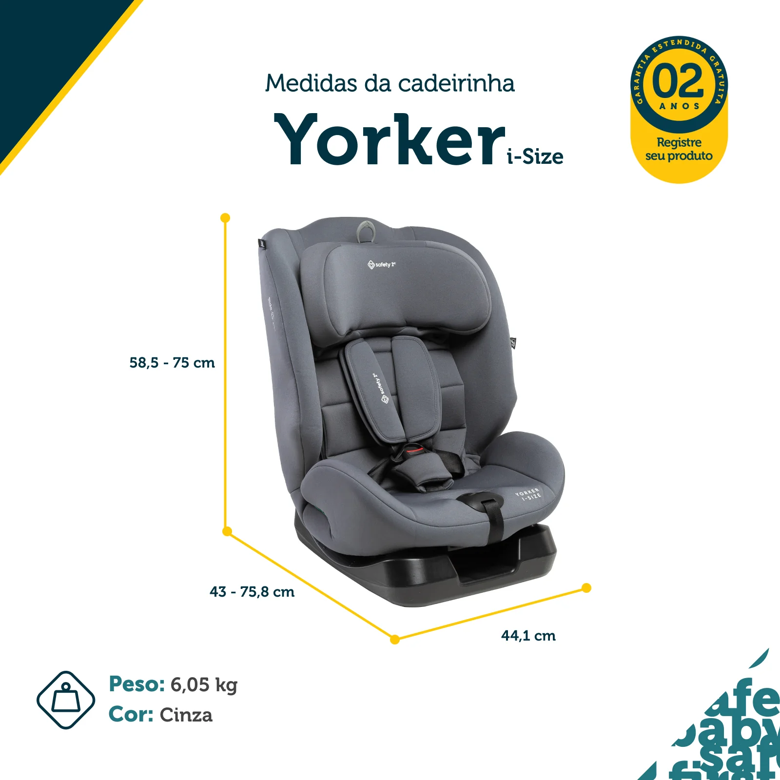 Cadeirinha Yorker - Image 14
