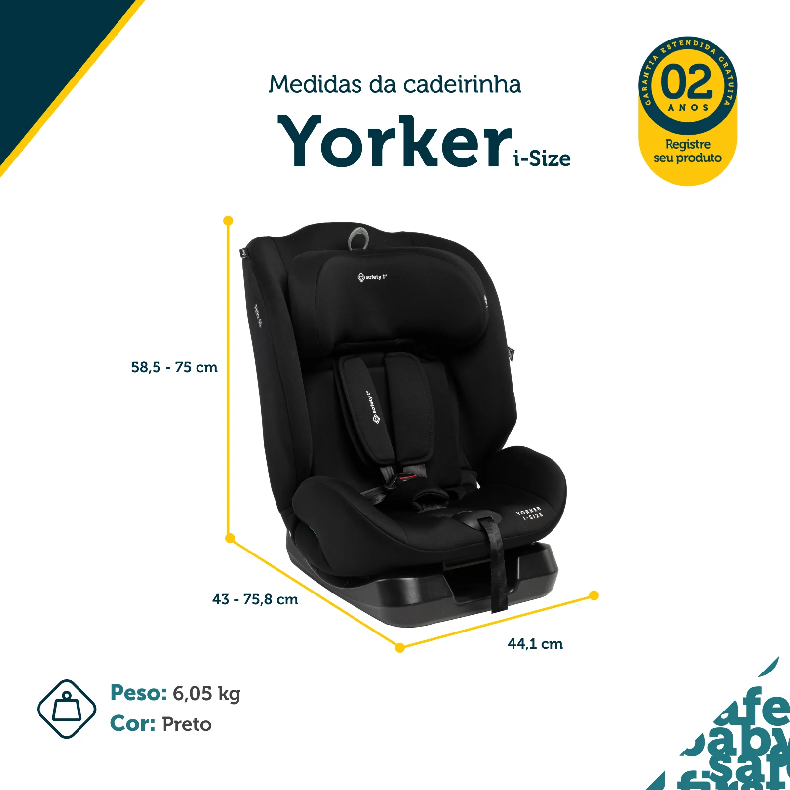 Cadeirinha Yorker - Image 5