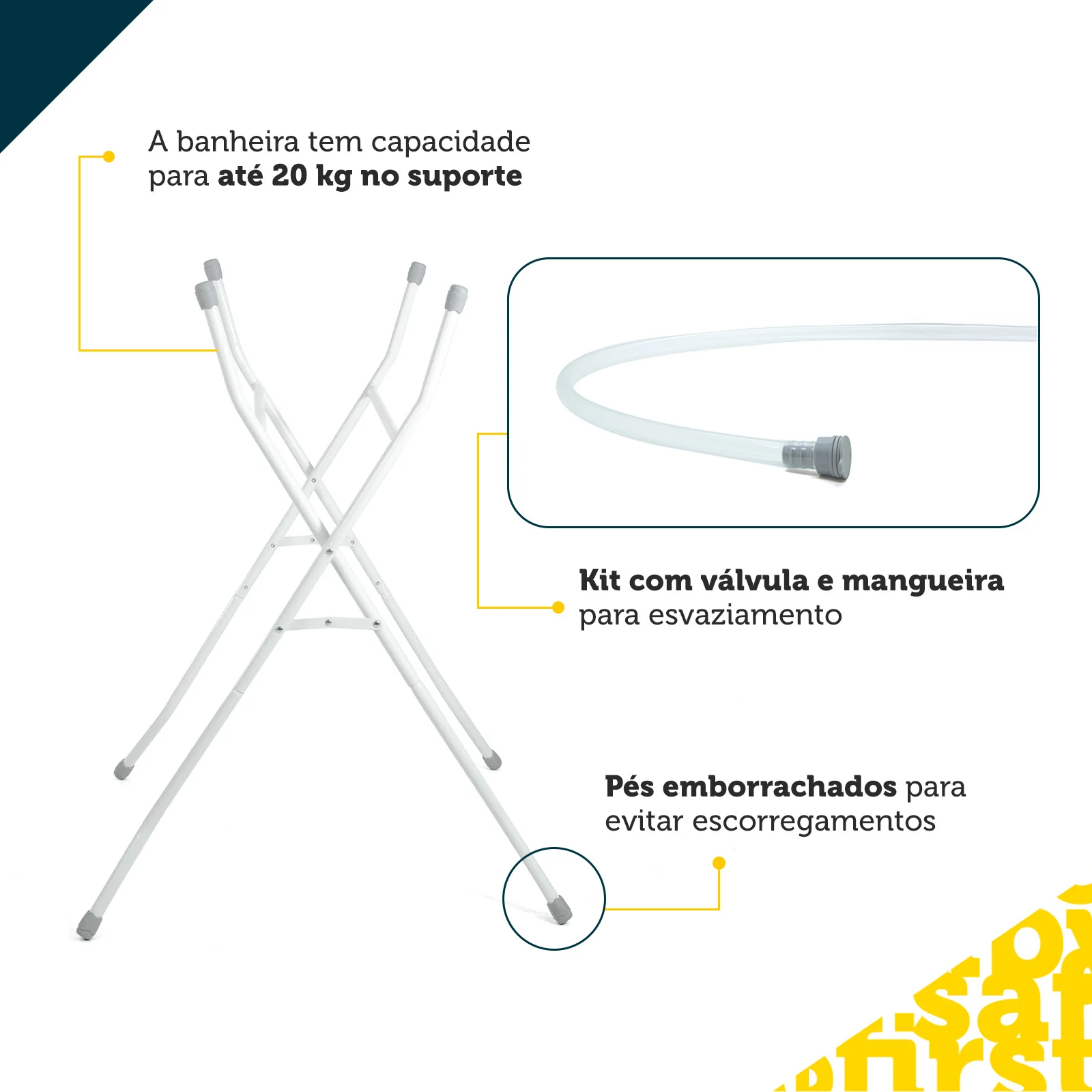 Suporte para Banheira Smile - Image 5